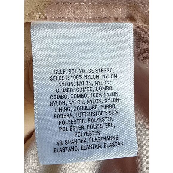 Hitherto Women’s Bridesmaid Sleeveless Tulle Fleur Dress Light Pink Size 8 Prom - Picture 9 of 11